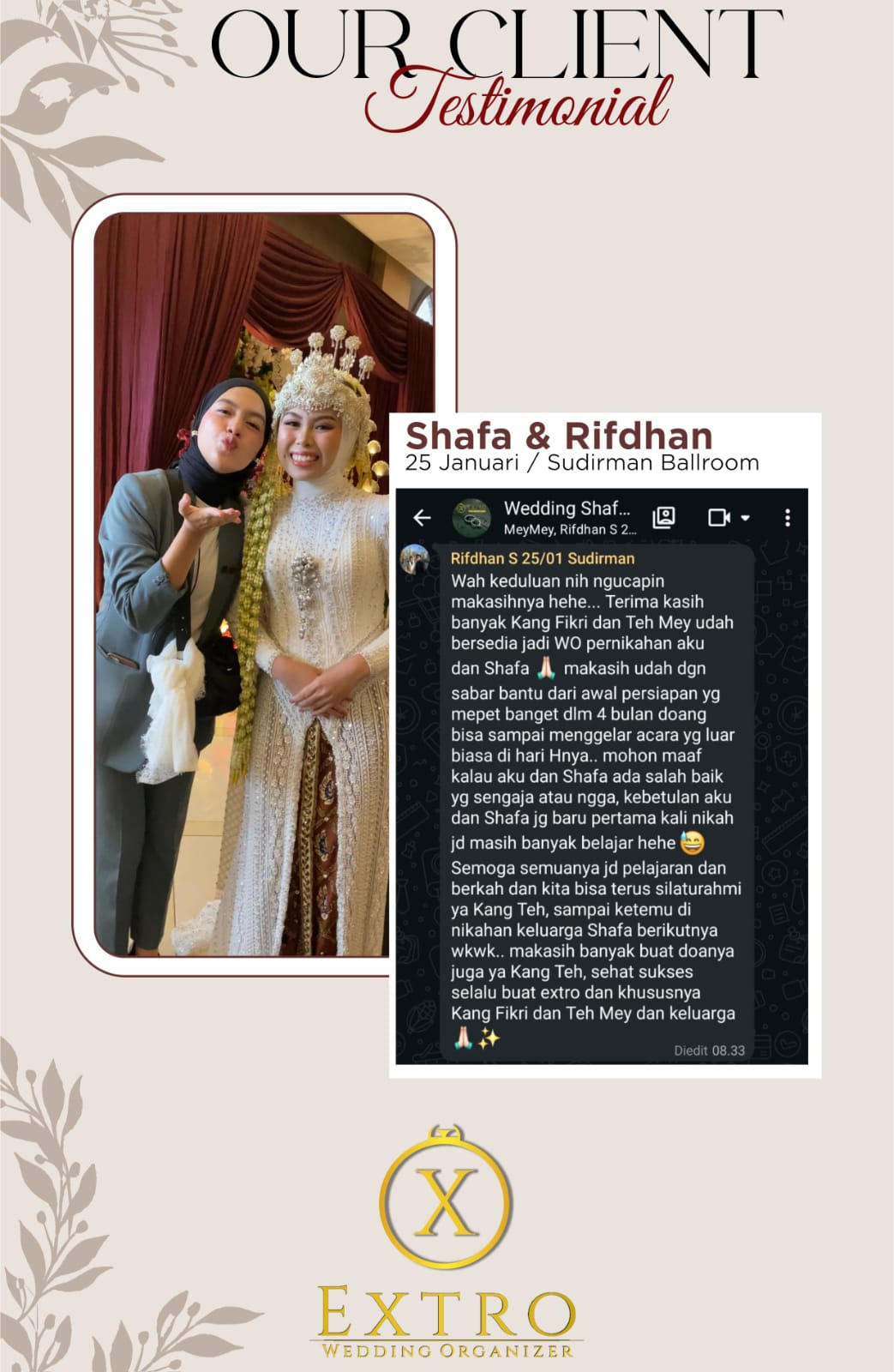 Testimoni Shafa & Rifdhan